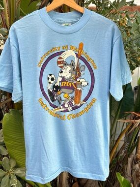 Vintage 80s University of Washington Intramural Champion T-Shirt XL USA